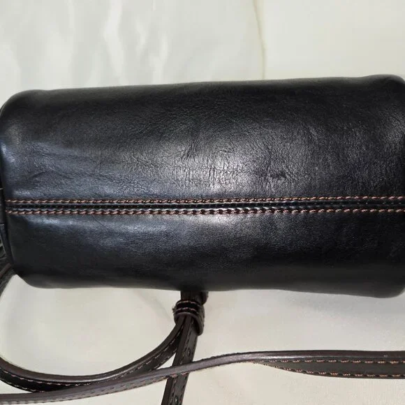 Dooney & Bourke Florentine Mini Zip Crossbody – Black - Picture 4 of 6